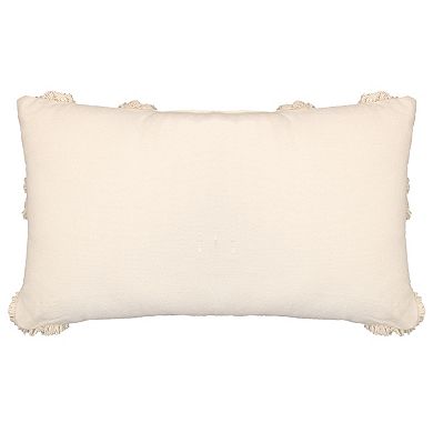 Sonoma Goods For Life® Tufted Swirl Decorative Indoor / Outdoor Throw Pillow