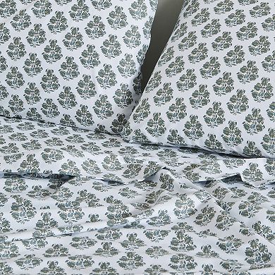 Patina Vie Printed Sheet Set with Pillowcases