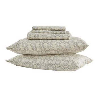 Patina Vie Printed Sheet Set with Pillowcases