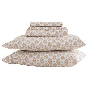 Patina Vie Printed Sheet Set with Pillowcases