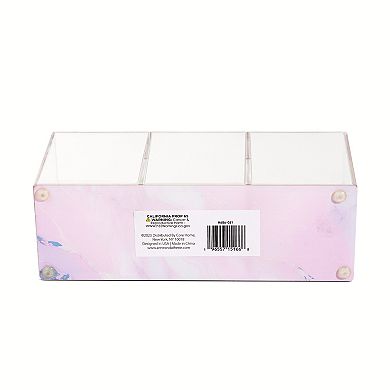 Arete & Athene Cosmetic Storage Organizer with Glitter