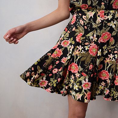 Women's LC Lauren Conrad Godet Mini Skirt