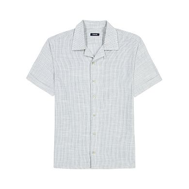 Men's IZOD Saltwater Dunes Short Sleeve Button Front Woven Shirt