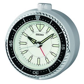 Seiko Mai Modern Rotating Bezel Alarm Clock