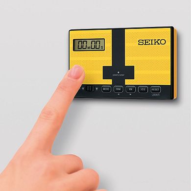 Seiko Magnetic Heritage Clock with Timer and Stopwatch