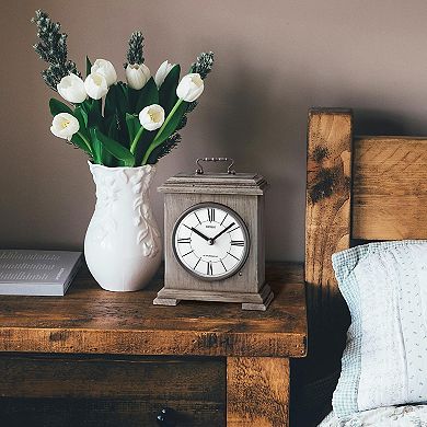 Rhythm Clocks "American Pride" Wooden Musical Mantel Clock