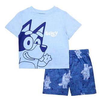 Toddler Boy Bluey 2 pc "Hi Bluey" Pajama Top & Pajama Shorts Set
