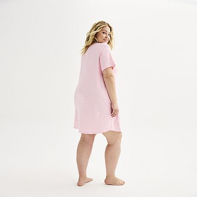Plus Size Sonoma Goods For Life® Knit Sleep Shirt