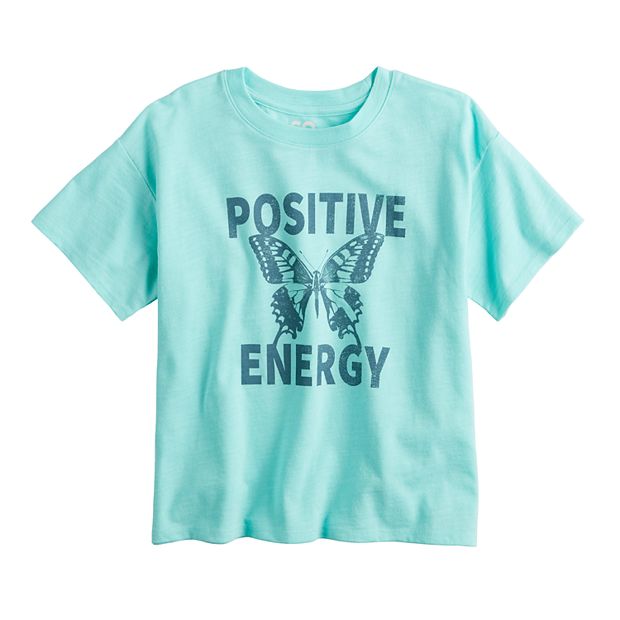 Girls 7-20 SO® Boxy Graphic Tee in Regular & Plus