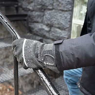 Men's isotoner Diamond Quilted Water-Repellent Touchscreen Gloves