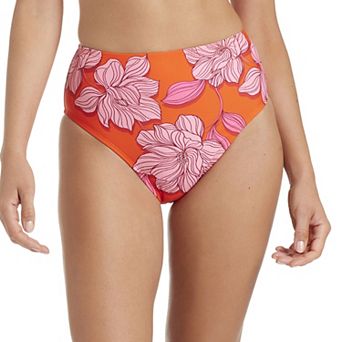 Women's Draper James Magnolia Shadows High Waist Swim Bottoms