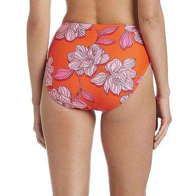 Women's Draper James Magnolia Shadows High Waist Swim Bottoms