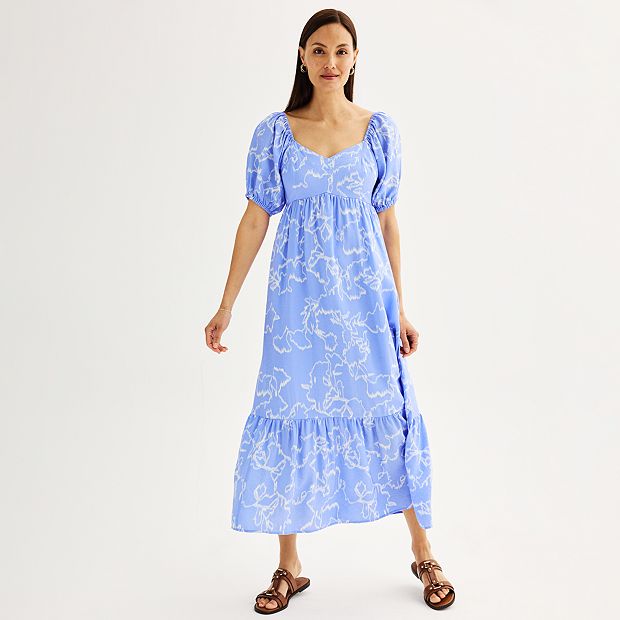 Women's Nine West Babydoll Maxi Dress