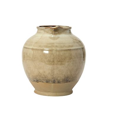 Storied Home Reactive Glaze Stoneware Pitcher