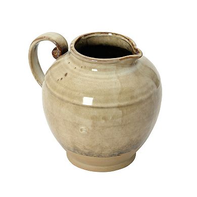 Storied Home Reactive Glaze Stoneware Pitcher