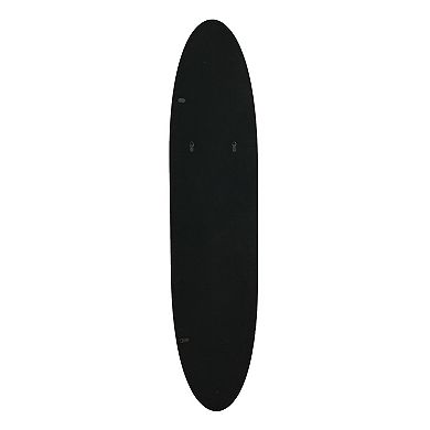 Storied Home Reclaimed Wood Striped Surfboard Wall Decor