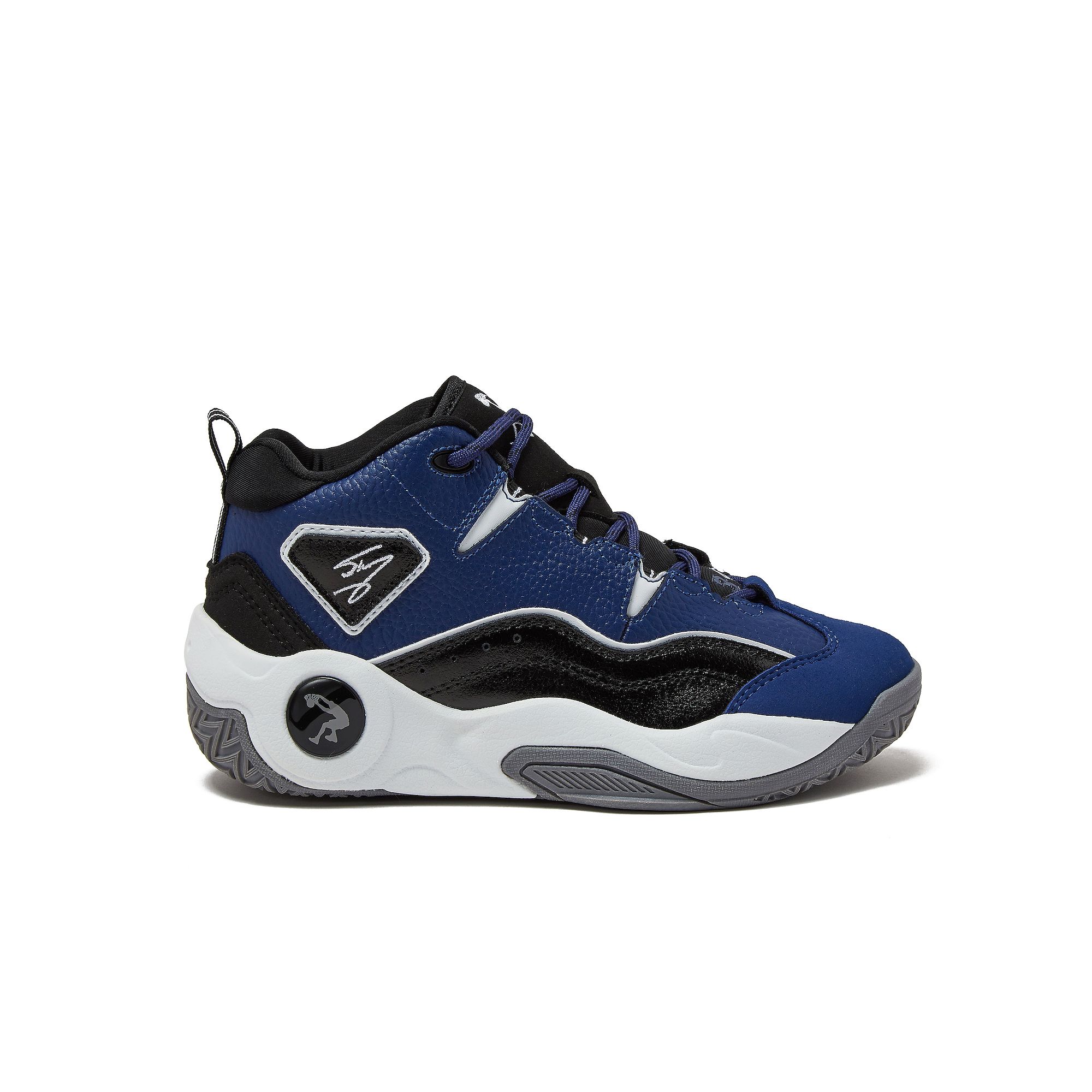 Shaq H.O.F. Boys Athletic Sneakers, Boys, Size: 11, Blue Black