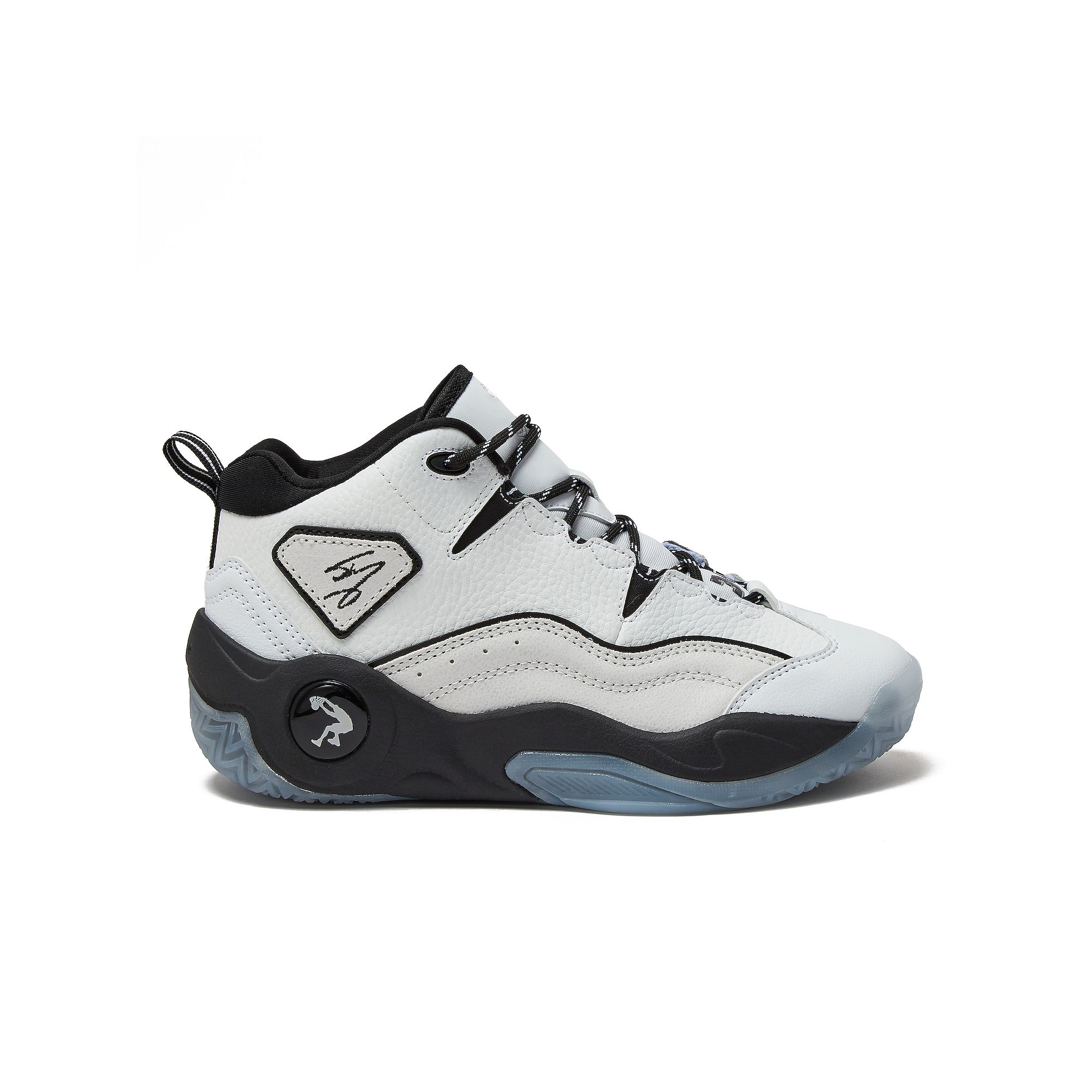 Shaq H.O.F. Boys Athletic Sneakers, Boys, Size: 11, White