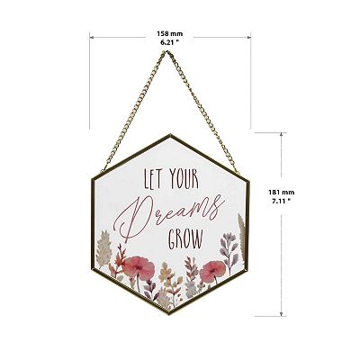 New View Gifts & Accessories Let Your Dreams Grow Suncatcher