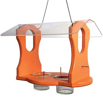 America's Favorite Orange Ultimate Oriole Bird Feeder (12" X 12" X 12")