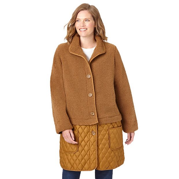 Woman within quilted jacket new arrivals