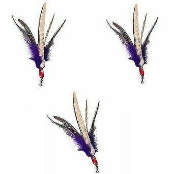 Gocat Dabird Super Feather Refill, Assorted Colors, Pack Of 3