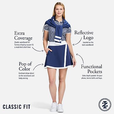 Women's IZOD Penny Faux Wrap Skort