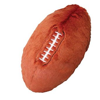 Fluff & Tuff Football Plush Dog Toy