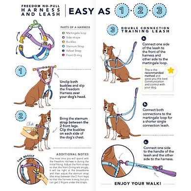 2 Hounds Design Freedom No-pull Nylon Dog Harness