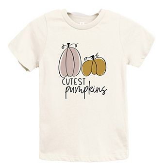 Cutest Pumpkins Toddler Short Sleeve Graphic Tee