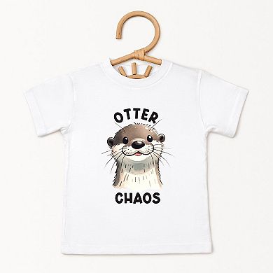 Otter Chaos Youth Short Sleeve Graphic Tee