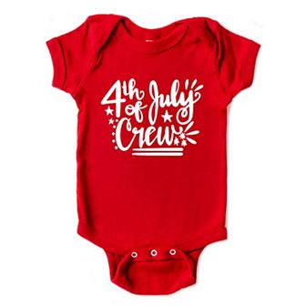My 1st Fourth Of July Baby Bodysuit