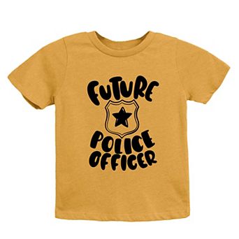 Future Police Officer Youth Short Sleeve Graphic Tee