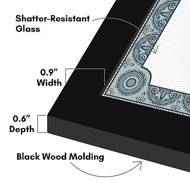 Americanflat Diploma Frame 2-piece Set