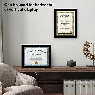 Americanflat Diploma Frame 2-piece Set