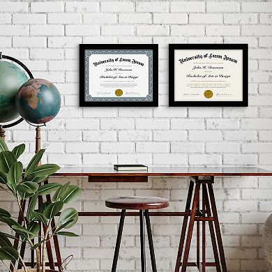 Americanflat Diploma Frame 2-piece Set