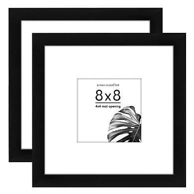 Americanflat Picture Frame With Mat 2-piece Set
