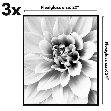Americanflat Lightweight Poster Frames 3-piece Set