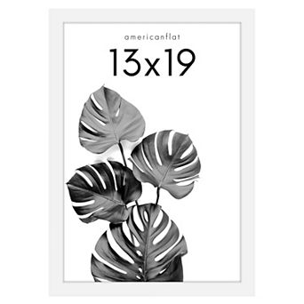 Americanflat Wood & Glass Gallery Frame