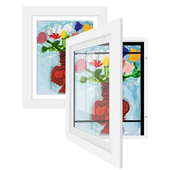 Americanflat Kids Art Frame with Mat 2 pc Set