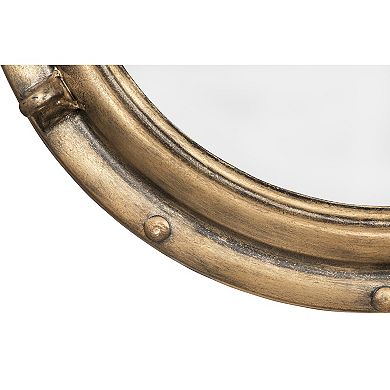 Nautical Round Metal Porthole Wall Mirror