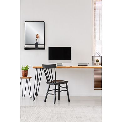 Modern Metal Framed Wall Mirror