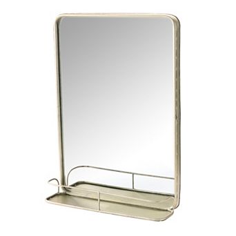 Modern Metal Framed Wall Mirror