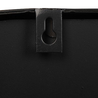 Modern Metal Vertical 36" x 16" Framed Wall Mirror