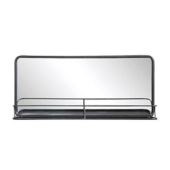 Modern Metal Vertical 36" x 16" Framed Wall Mirror