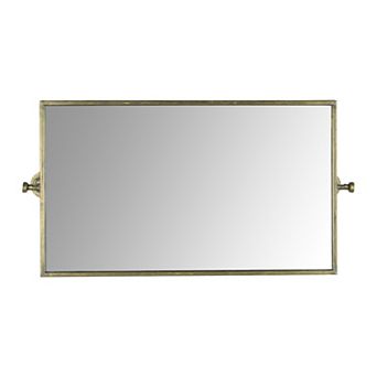 Rectangle Metal Framed Wall Mirror