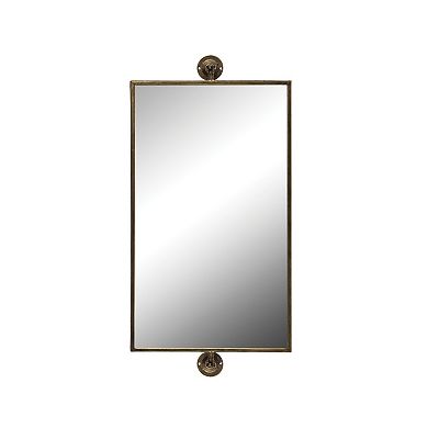 Rectangle Metal Framed Wall Mirror