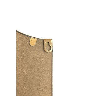 Vintage Metal Framed Wall Mirror