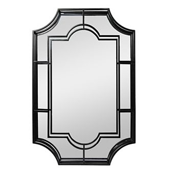 Vintage Gold Metal Framed Wall Mirror