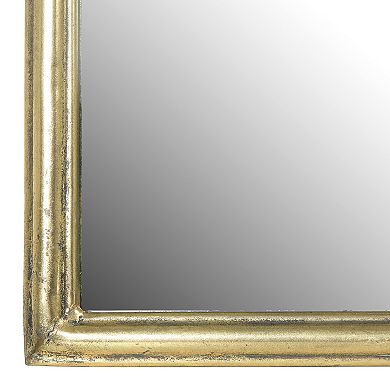 Arched Metal Framed Wall Mirror